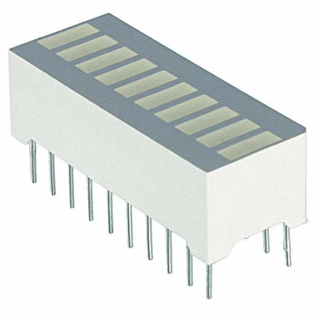 DC7G3HWA Kingbright  LED - Circuit imprimé Indicateurs Réseaux Barres lumineuses Graphiques à barres